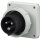 Mennekes 833 Anbaustecker 32A4p7h500V IP67