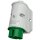 Mennekes 1978 Wandstecker 32A3p4h IP44