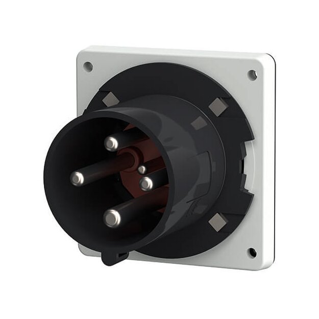 Mennekes 824 Anbaustecker 63A4p7h500V IP44
