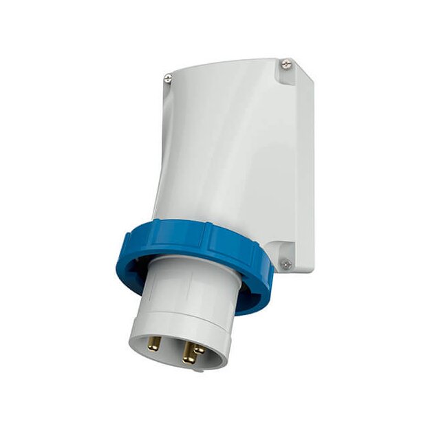 Mennekes 1107 Wandstecker 63A3p6h230V IP67