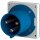Mennekes 1981 Anbaustecker 63A3p6h230V IP44