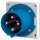 Mennekes 1984 Anbaustecker 63A4p9h230V IP44