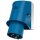 Mennekes 347 Wandstecker 32A4p9h230V IP44