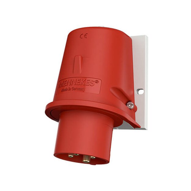 Mennekes 803 Wandstecker 32A4p6h400V IP44