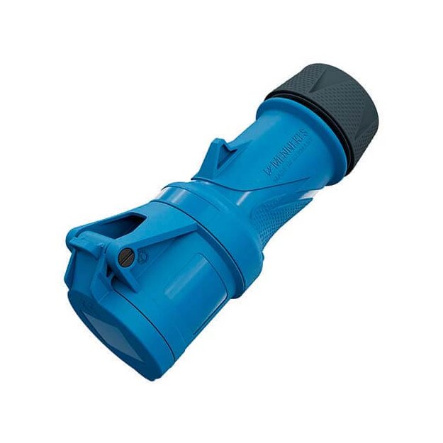 Mennekes 14573 Kupplung PTX R 32A3p6h230V IP54