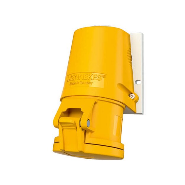 Mennekes 1345 Wanddose TwinCONTACT 32A3p4h110V IP44