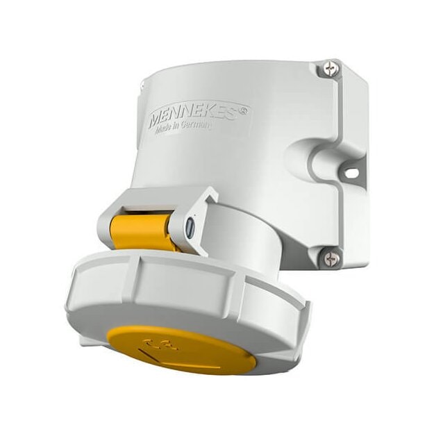 Mennekes 9170 Wanddose TwinCONTACT 32A 4p 4h 110V IP67