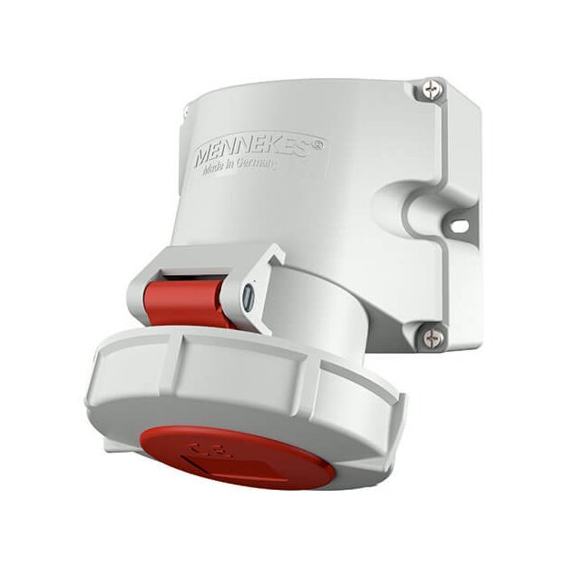 Mennekes 9152 Wanddose TwinCONTACT 32A3p9h400V IP67