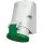 Mennekes 1864 Wanddose TwinCONTACT 32A5p2h>50-500V
