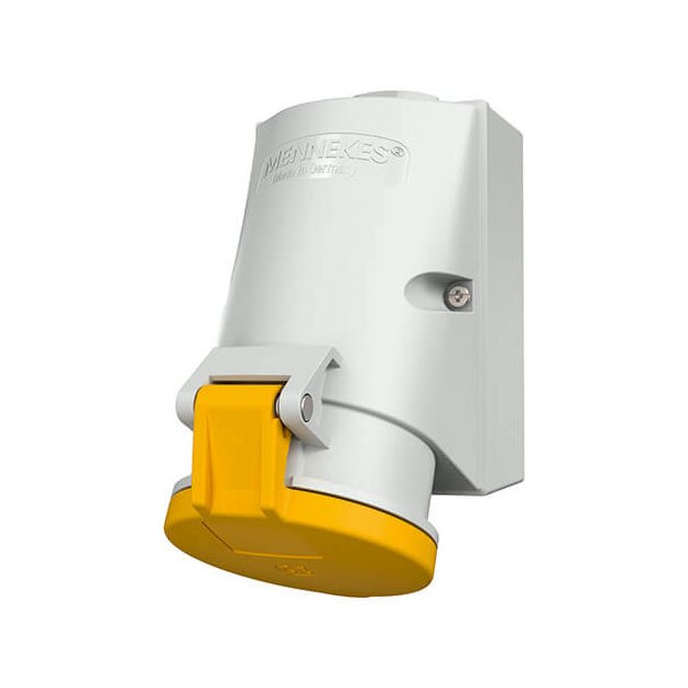 Mennekes 1860 Wanddose TwinCONTACT 32A5p4h110V IP44