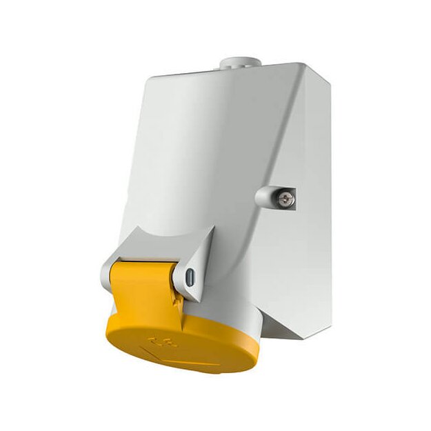 Mennekes 1755 Wanddose TwinCONTACT 16A5p4h110V IP44