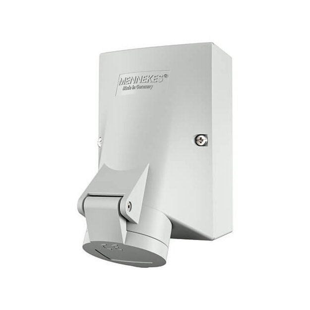 Mennekes 598 Wanddose 32A3p12h IP44