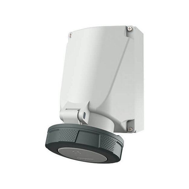 Mennekes 2407A 63A5P 1H>50V Wanddose IP67