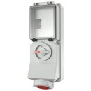 Mennekes 5635A Wanddose DUO 32A4p6h400V IP67
