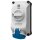 Mennekes 5603409G Wandsteckdose DUO 32A4P9h 230V IP44