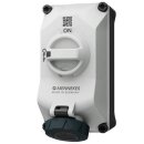 Mennekes 5602405H Wandsteckdose DUO 16A4P5h 690V IP69