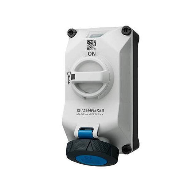 Mennekes 5612409G Wandsteckdose DUOi 16A4P9h 230V IP69
