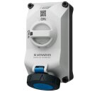 Mennekes 5612409G Wandsteckdose DUOi 16A4P9h 230V IP69