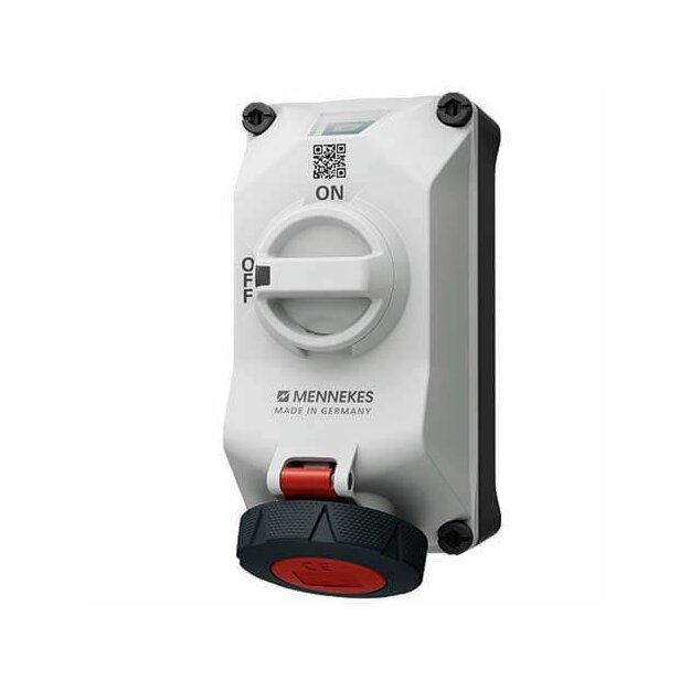 Mennekes 5612411G Wandsteckdose DUOi 16A4P11h 440V IP69