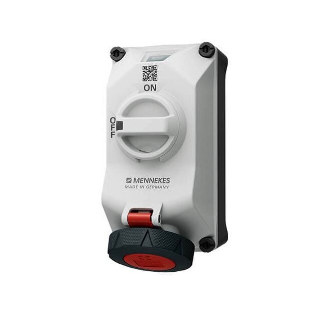 Mennekes 5612506H Wandsteckdose DUOi 16A5P6h 400V IP69