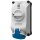 Mennekes 5613409G Wandsteckdose DUOi 32A4P9h 230V IP44