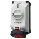 Mennekes 5614506H Wandsteckdose DUOi 32A5P6h 400V IP69