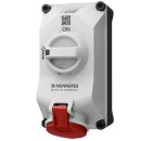 Mennekes 5711506G Wandsteckdose DUOi R 16A5P6h 400V IP44
