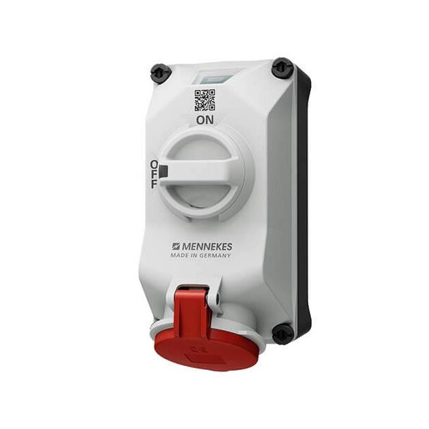 Mennekes 5713406H Wandsteckdose DUOi R 32A4P6h 400V IP44