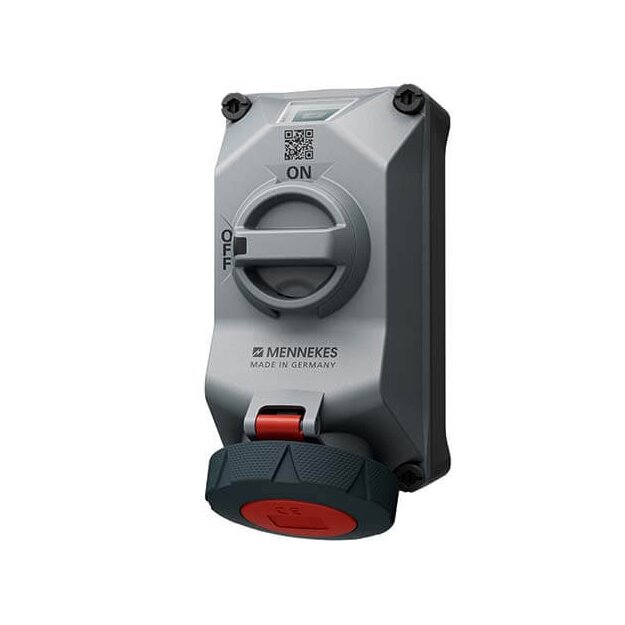 Mennekes 5814406T Wandsteckdose DUOi R 32A4P6h 400V IP69