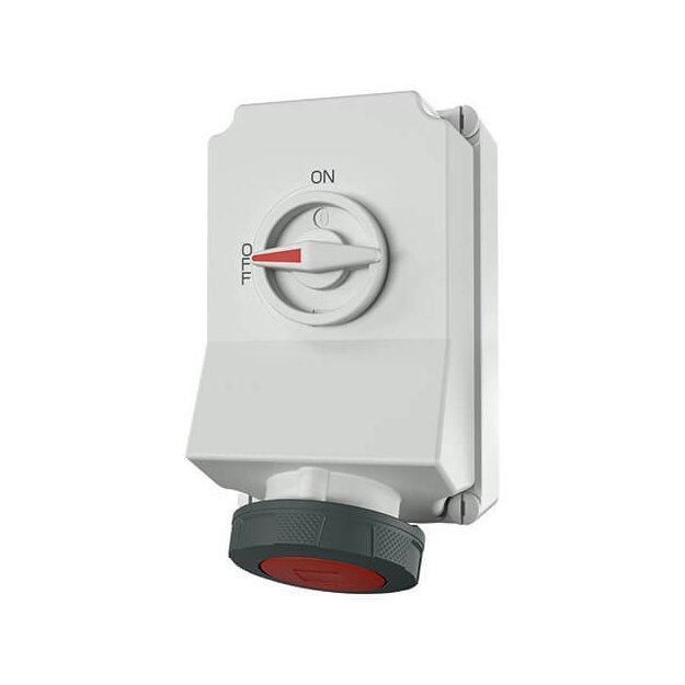Mennekes 5113AB Wanddose DUO 63A5p6h400V IP67