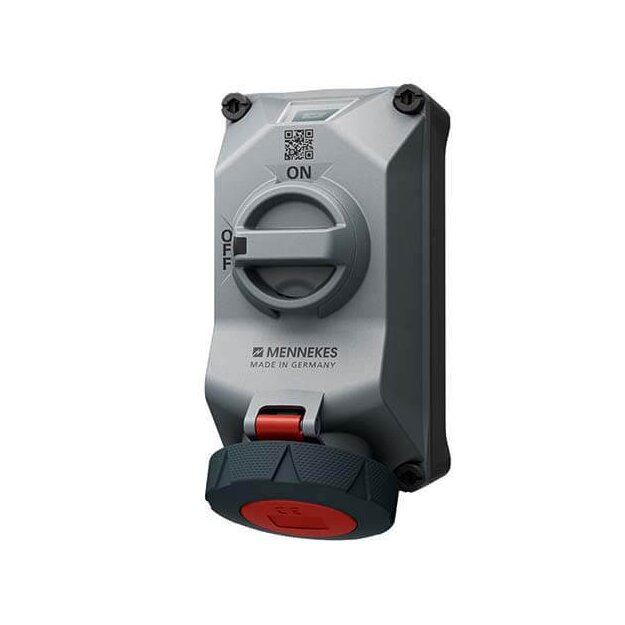 Mennekes 5814506TC Wandsteckdose DUOi R 32A5P6h 400V IP69
