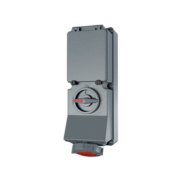 Mennekes 7294 Wanddose DUO 32A5p6h400V IP67