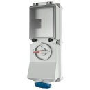 Mennekes 7213 Wanddose DUO 16A3p6h230V IP44