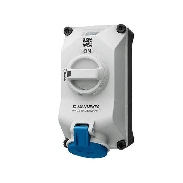 Mennekes 5611409G Wandsteckdose DUOi 16A4P9h 230V IP44
