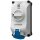 Mennekes 5611409G Wandsteckdose DUOi 16A4P9h 230V IP44