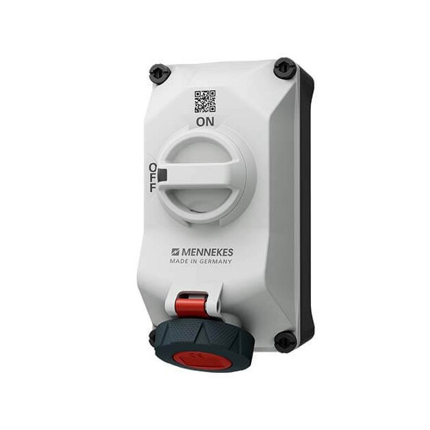 Mennekes 5702506H Wandsteckdose DUO R 16A5P6h 400V IP67
