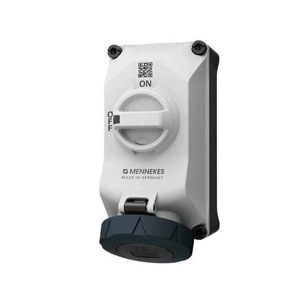 Mennekes 5704407G Wandsteckdose DUO R 32A4P7h 500V IP69