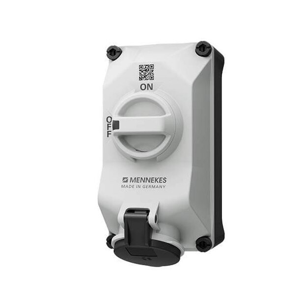 Mennekes 5701407H Wandsteckdose DUO R 16A4P7h 500V IP44