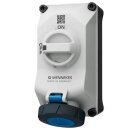 Mennekes 5604306G Wandsteckdose DUO 32A3P6h 230V IP69