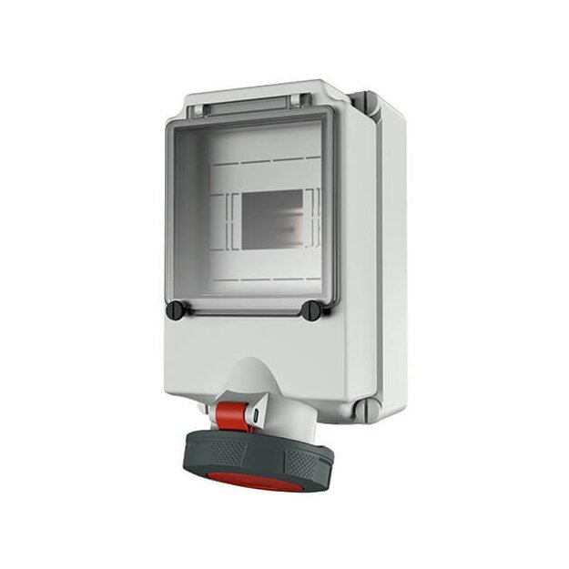 Mennekes 5532A Wanddose 63A4p6h400V IP67