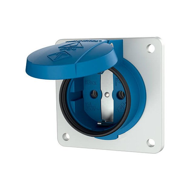Mennekes 11331F SCHUKO Blau  16A2p+E 230V IP54