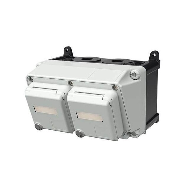 Mennekes 25108 AMAXX Netzwerk-Gehaeuse IP44