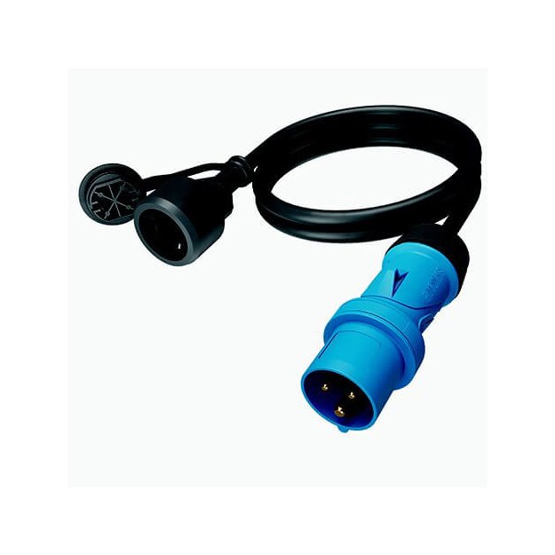Mennekes 8005B Adapterleitung 0,3m Stecker 16A/SCHUKO