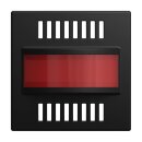 Busch-Jaeger 1573 C-915 Zentralscheibe mit roter und...