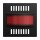 Busch-Jaeger 1573 C-915 Zentralscheibe mit roter und neutraler Kalotte Busch-balance® SI Schwarz matt 2CKA001582A0459