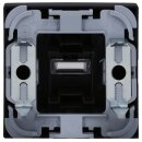 Busch-Jaeger 1789 N-915 Wippe mit kleiner transparenter Kalotte Busch-balance® SI Schwarz matt 2CKA001731A4035