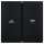 Busch-Jaeger 2504-915 Wippe mit Aufdruck Zweiteilig Pfeil auf/ab Busch-balance® SI Schwarz matt 2CKA001713A0203