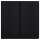 Busch-Jaeger 2505-915 Wippe Serienschalter Busch-balance® SI Schwarz matt 2CKA001731A4040