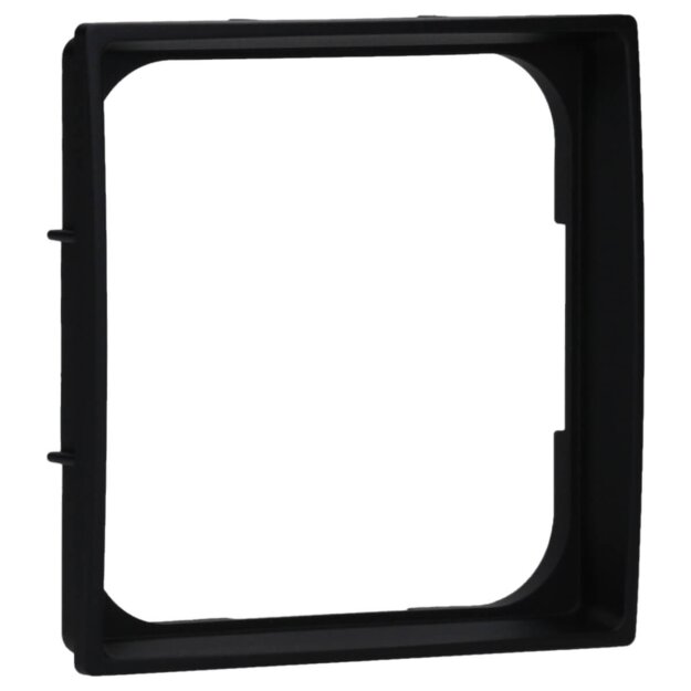 Busch-Jaeger 1746-915-101 Zwischenring 50x50 mm Telekommunikationseinsätze DIN 49075 Busch-balance® SI Schwarz matt 2CKA001726A0240
