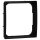 Busch-Jaeger 1746-915-101 Zwischenring 50x50 mm Telekommunikationseinsätze DIN 49075 Busch-balance® SI Schwarz matt 2CKA001726A0240